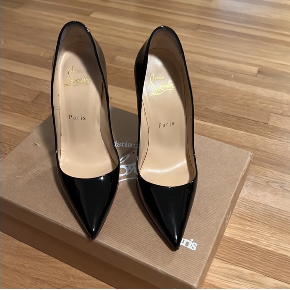 Christian Louboutin Black Stiletto Heels - Picture 2 of 7